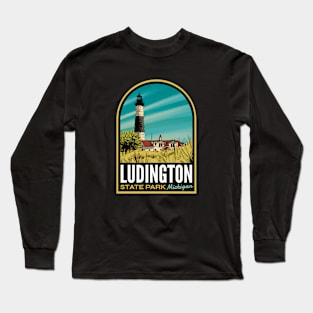 Ludington State Park Michigan Long Sleeve T-Shirt